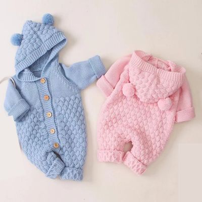 Barboteuse bébé à capuche