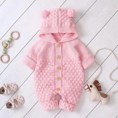 Barboteuse bébé à capuche