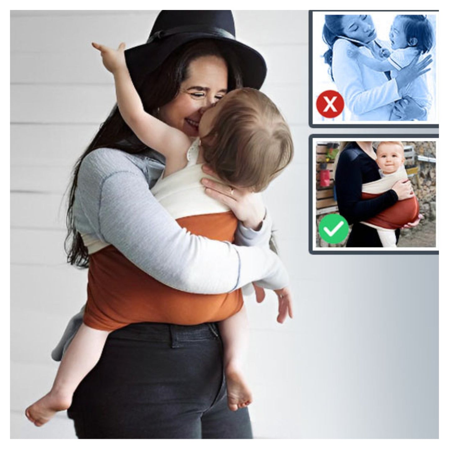 Echarpe de portage EMAMBEBEWEL