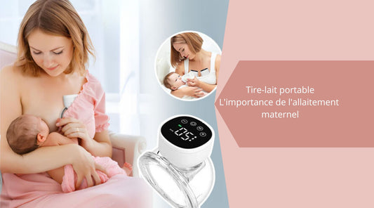 tire lait portable 