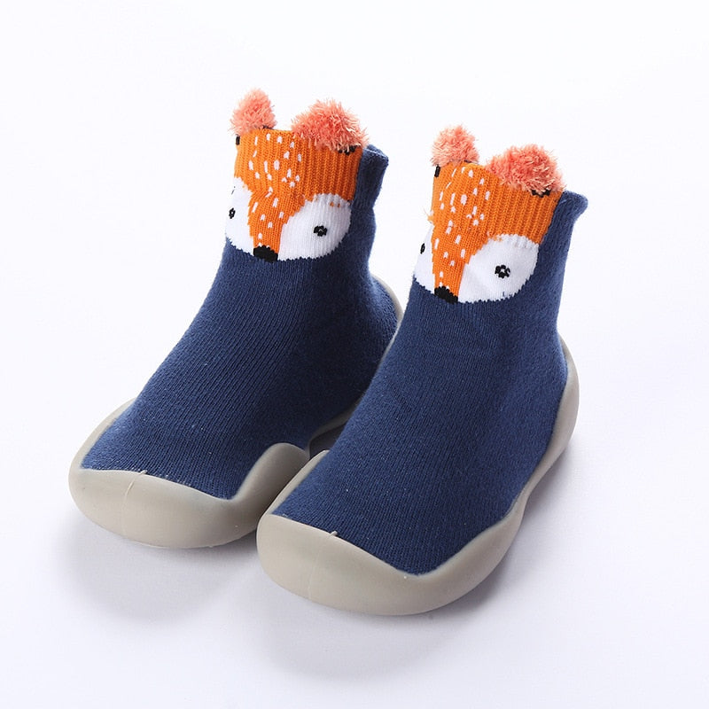 Chaussons bébé antidérapants faciles enfiler