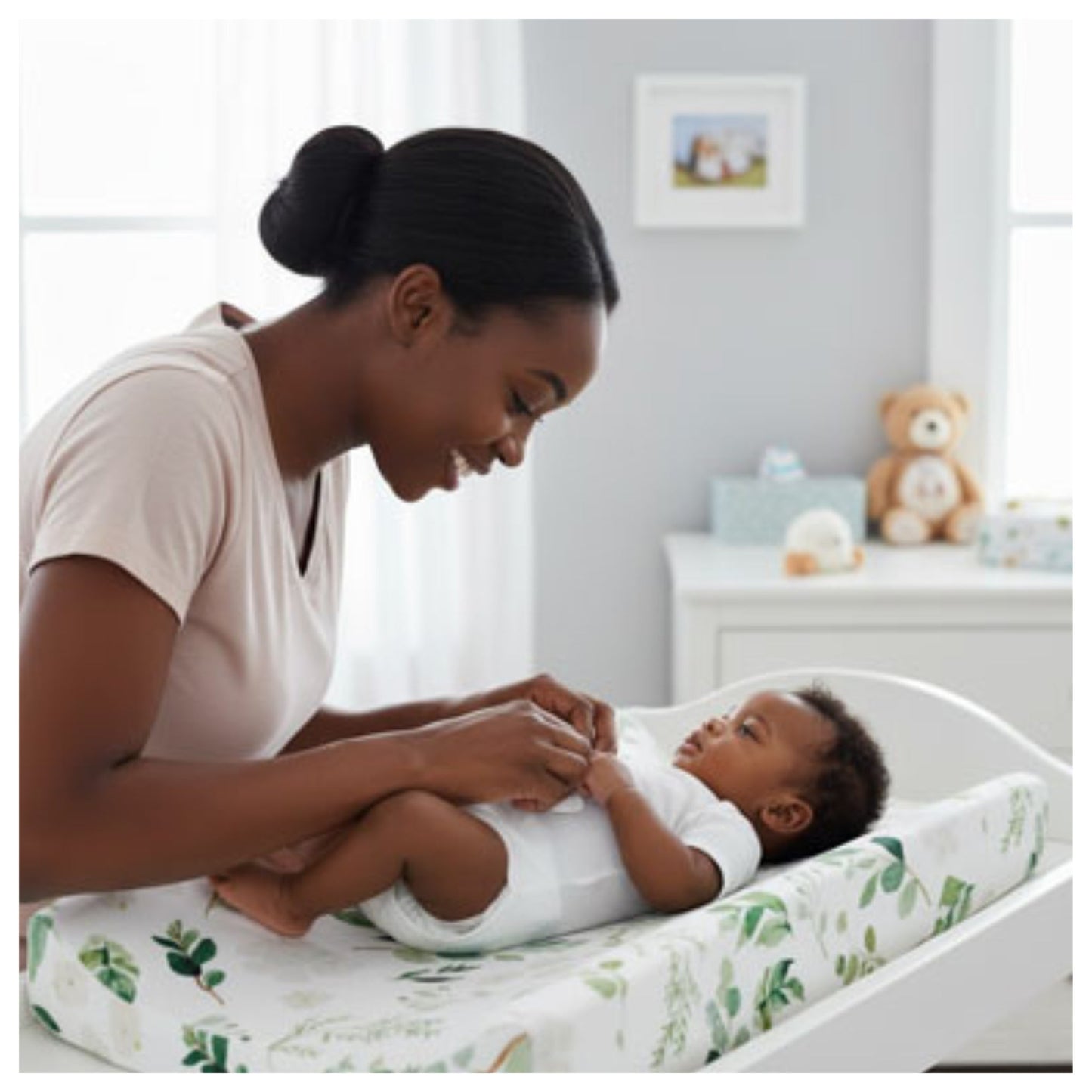 Housse matelas à langer | Ultra-douce imperméable EMAMBEBEWEL