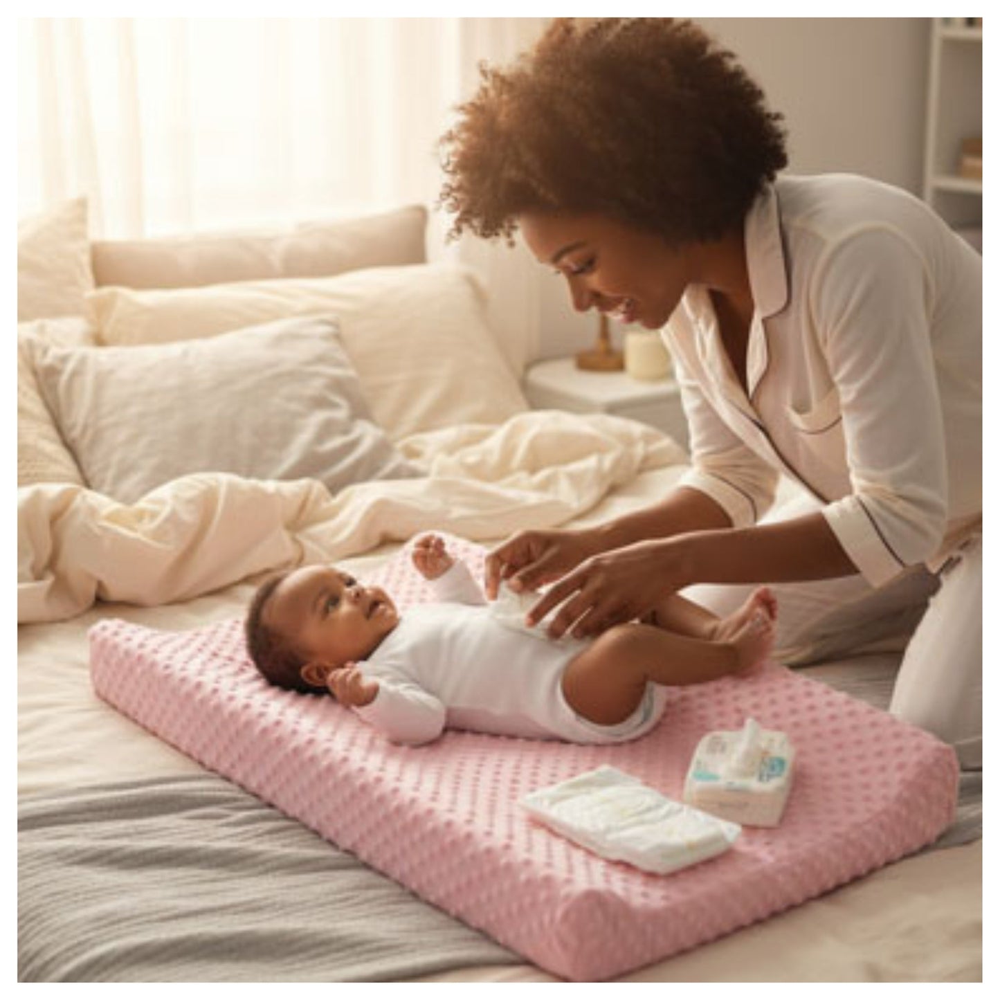 Housse de matelas à langer | Imperméable Confort Baby EMAMBEBEWEL