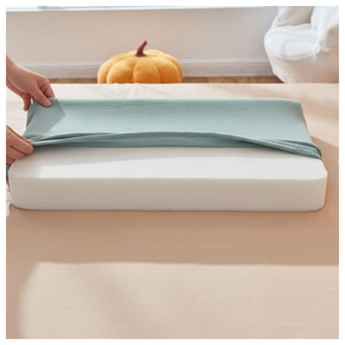 Housse pour matelas à langer | DouceurProtect EMAMBEBEWEL