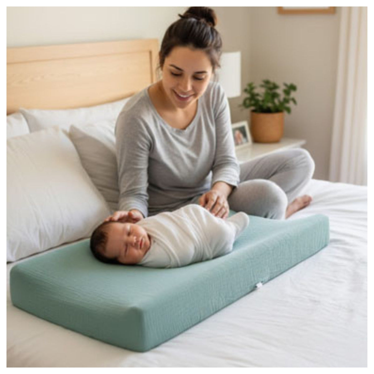 Housse pour matelas à langer | DouceurProtect EMAMBEBEWEL