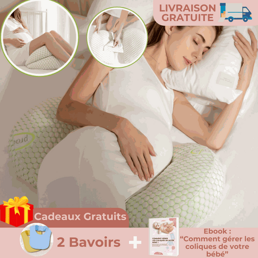 Coussin femme enceinte forme U soutien complet