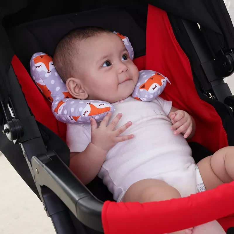 Oreiller protection bébé sangles sécurisées confort