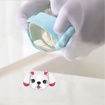 Poignée biberon silicone ergonomique facilite préhension autonomie bébé