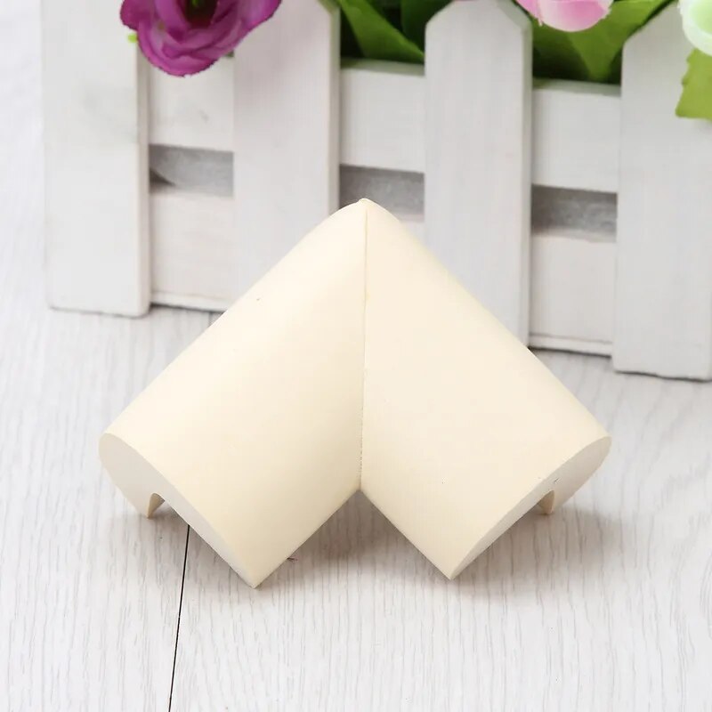Protège coin de table blanc - 10 pièces