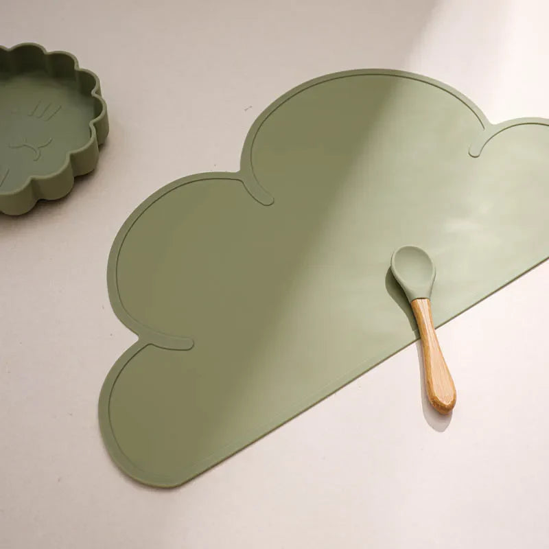 Set de table silicone bébé repas pratique
