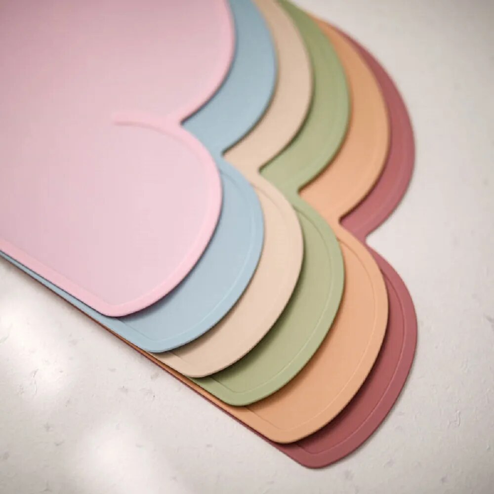 Set de table silicone bébé protège table
