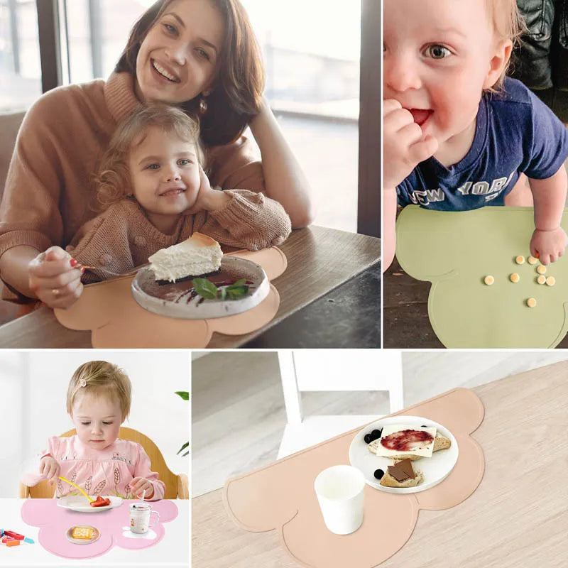 Sets de Table en Silicone bébé heureux