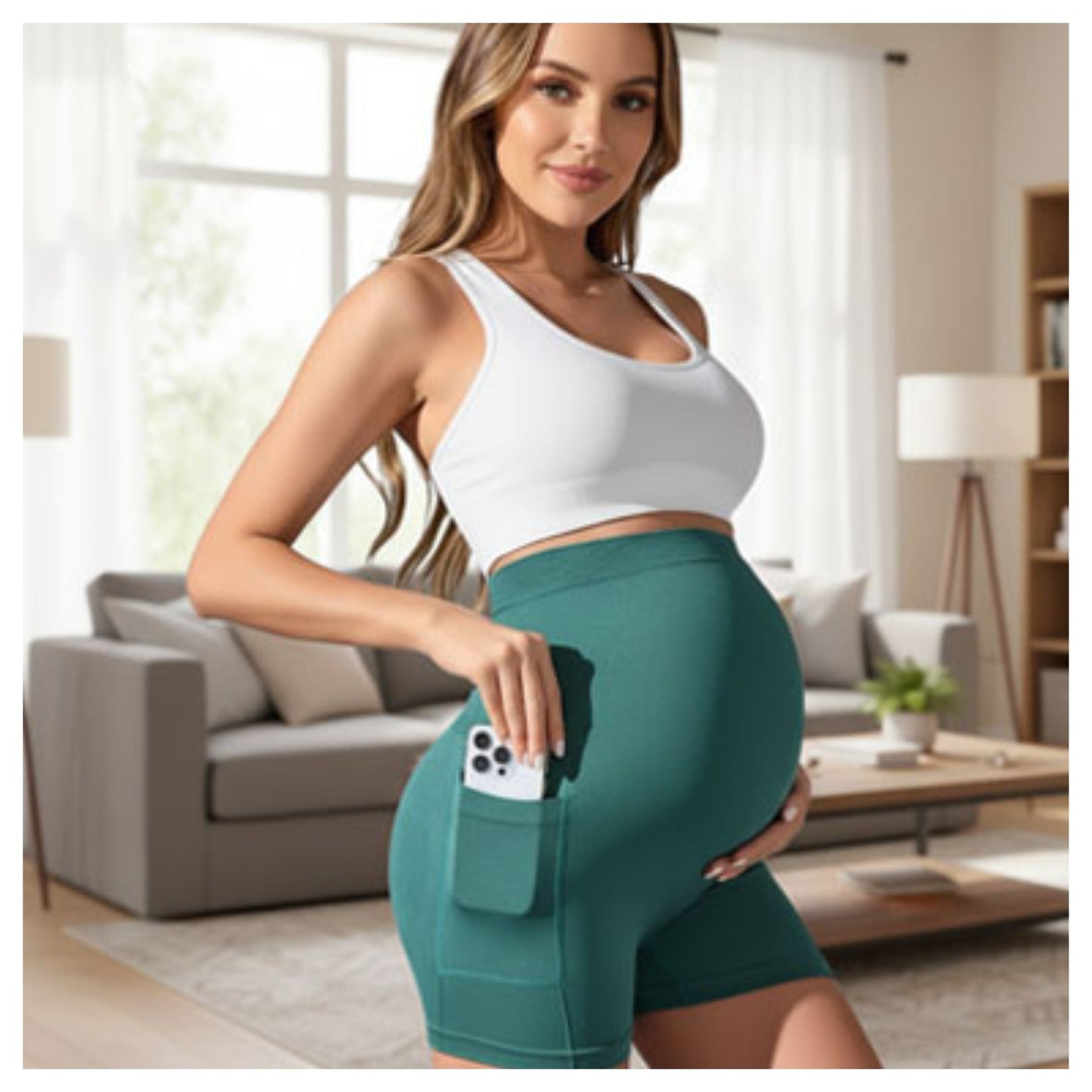 Short grossesse confortable | Confort stylé EMAMBEBEWEL