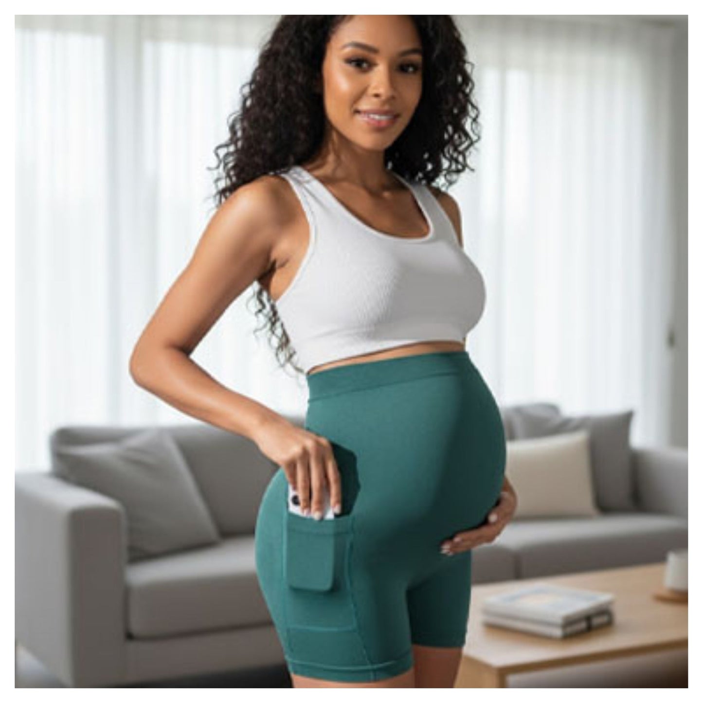 Short grossesse confortable | Confort stylé EMAMBEBEWEL