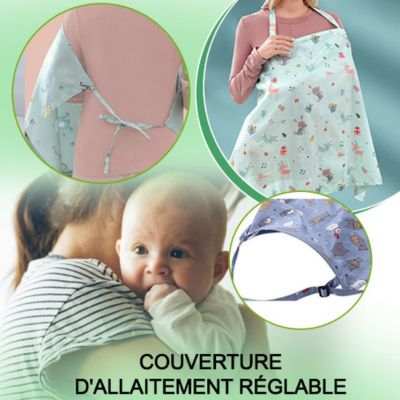 Couverture allaitement discrète légère intimité maman bébé