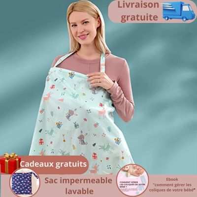 Cape allaitement discrète couverture intimité maman bébé