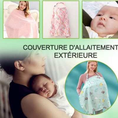 Tablier allaitement discret respirant maman et bébé