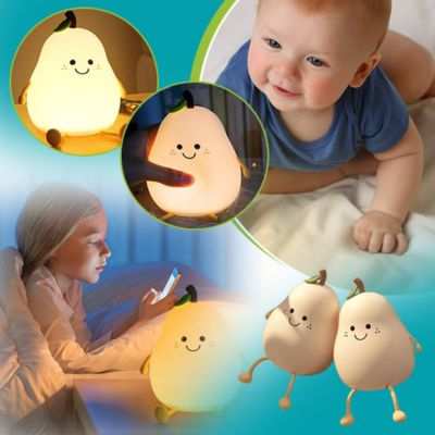 Veilleuse LED Night bébé complète avec câble USB et lumière douce