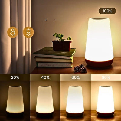 Veilleuse de chevet multicolore pour chambre bébé avec lumière réglable