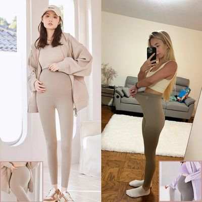Legging grossesse femme enceinte liberté mouvement totale