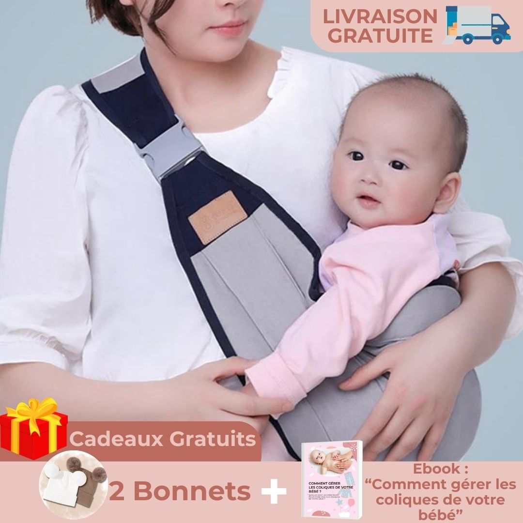 Porte bébé nouveau né ergonomique confortable