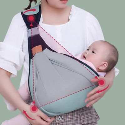 porte bébé nouveau né gris confort parent et bébé