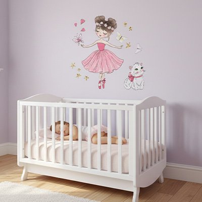 Collection complète stickers muraux Colorama pour décoration chambre bébé